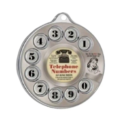 Tarcza telefonu - zakładki do książki 0-9 - IF