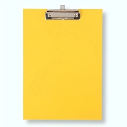 Deska A4 z klipem premium żółta - Penword