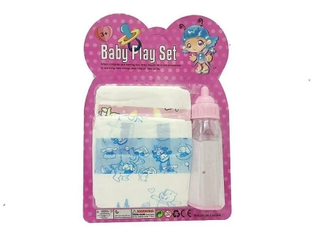 Butelka i pieluszka dla lalek - ADAR