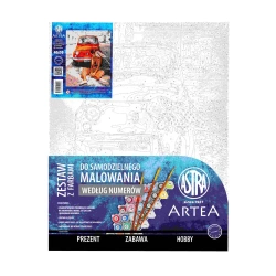 Malowanie po numerach 40x50cm - Wakacje - ASTRA papiernicze