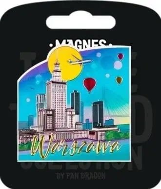 Magnes I love Poland Warszawa ILP-MAG-B-WAR-31 - Pan Dragon
