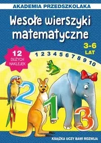 Wesołe wierszyki matematyczne. 3-6 lat - Joanna Paruszewska