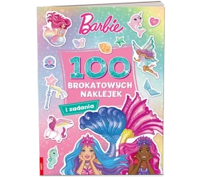 Mattel Barbie Dreamtopia 100 brokatowych naklejek NB-1402 - Opracowanie zbiorowe