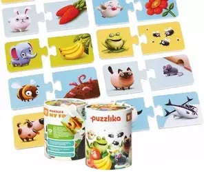 Puzzle Moje jedzenie - Cubika