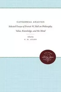 Categorial Analysis - Adams E. Maynard