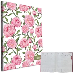 Kalendarz 2026 A4 tygodniowy Peonie - EV-Corp