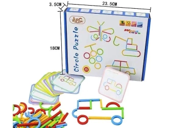 Klocki konstrukcyjne słomki - ADAR