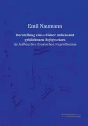 Darstellung eines bisher unbekannt gebliebenen Stylgesetzes - Emil Naumann