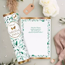 Tuba Pamiątka Ślubna Butelka - Henry