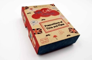 Fun Card English Prepositions of Time and Place - Paweł Dwornik