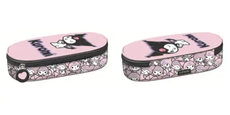 Piórnik z wewnętrzną klapką Kuromi Pink - ST-MAJEWSKI