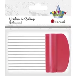 Grzebień do quillingu 12 zębów 64mm - Titanum