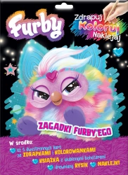 Furby. Zdrapuj, koloruj, naklejaj - praca zbiorowa