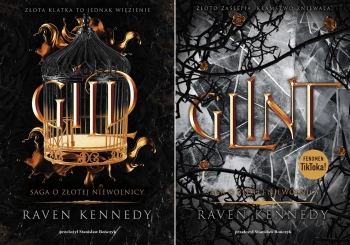 Gild + Glint Raven Kennedy Saga o złotej niewolnicy PAKIET - Raven Kennedy