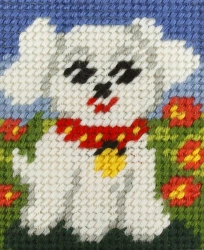 Haft. Moje pierwsze wyszywanie - Piesek - Anex-bis