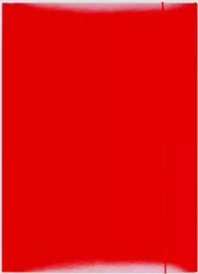 Teczki Kartonowe z gumką A4 Bantex Czerwone