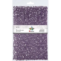Tkanina dekoracyjna fioletowa 60x50cm - Titanum