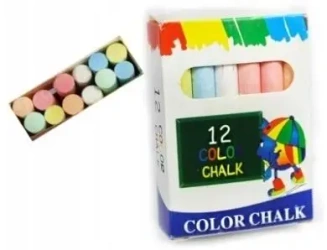 Kreda szkolna 12szt - Macyszyn Toys