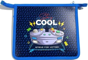 Teczka-torba A5+ zapinana na zamek Pad - Fresh