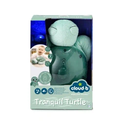 Projektor z pozytywką - Żółw podwodny zielony ECO - Cloud b® Tranquil Turtle™