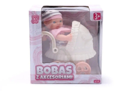 Bobas Natalia z wózkiem 11cm - Artyk