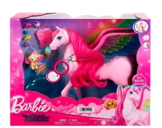 Figurka Barbie Szczypta Magii Pegaz Światła i dźwięki - Mattel