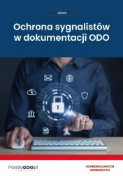 eBook Ochrona sygnalistów w dokumentacji ODO - Marcin Sarna
