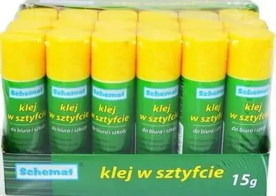 Klej w sztyfcie 15g (24szt) - Schemat
