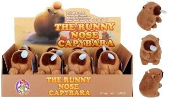 Zabawka Naciągana Pluszowa Kapibara 11cm Mega Creative 565705