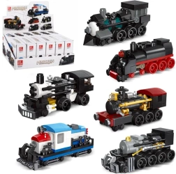 Klocki lokomotywy 77el MIX - Trifox