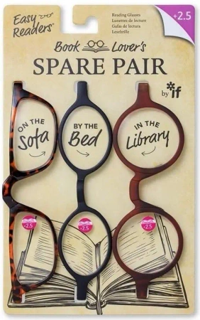 Spare Pair Okulary korekcyjne 3szt +2.5 - IF