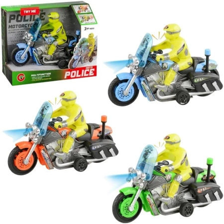 Motocykl ze światłem i dźwiękiem MIX - Trifox