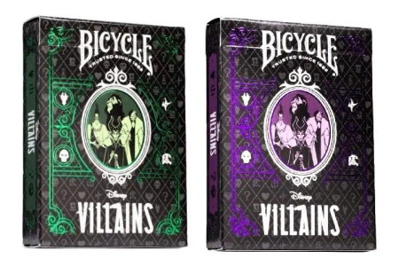 Karty Green&Purple Villain BICYCLE - Quint