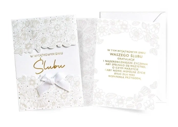 Karnet B6 Ślub - Kukartka