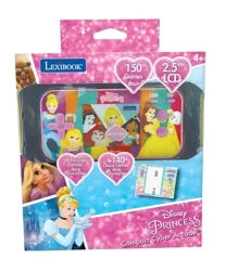 Konsola podręczna Compact Cyber Arcade®  Disney Princess - ekran 2,5'' 150 gier w tym 10 z księżniczkami Disneya  JL2367DP - Lexibook