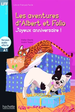 LFF Albert et Folio: Joyeux anniversaire + audio online (A1) - Didier Eberlé, André Treper
