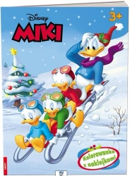 Miki. Kolorowanka z Naklejkami - praca zbiorowa