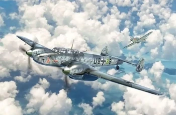 Model do sklejania BF-110C Zerstorer 1/72 - Italeri