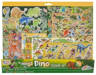 Mega Dino zestaw naklejek - Grafix