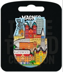 Magnes I love Poland Katowice ILP-MAG-C-KAT-05 - Pan Dragon