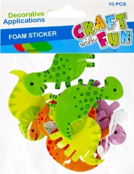 Ozdoba dekoracyjna samoprzylepna, dinozaury
