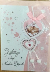 Karnet narodziny B6 Premium 50 + koperta - Panorama