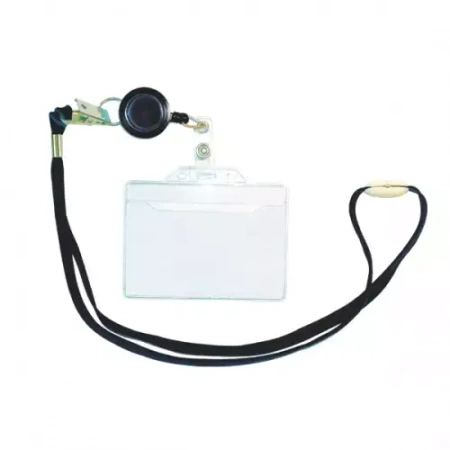 Smycz Na Klucze Material z Ident czarny 834 Fol