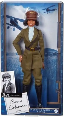 Barbie Inspiring Women Signature Bessie Coleman - Mattel