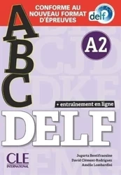 ABC DELF A2 książka + MP3 Nowa formuła 2021 - Jugurta Bentifraouine, David Clément-Rodriguez, Amélie Lombardini