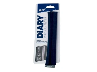 Saszetka na zeszyt mini z gumką granatowa 20x45cm - MFP