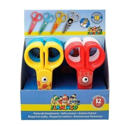 Nożyczki bezpieczne 12cm (12szt) - Titanum