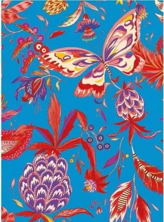 Karnet B6 z kopertą Pineapple Paisley - Museums & Galleries