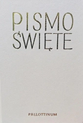 Biblia Pielgrzyma oprawa eko. biała paginatory - praca zbiorowa