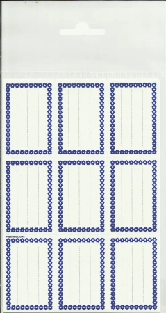 Paczka naklejki na zeszt MB1 2 sztuki - Polsyr